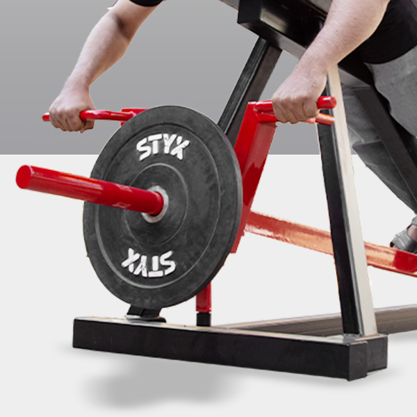 STYX CHEST SUPPORTED BACK ROW MACHINE (PLATE LOADED)